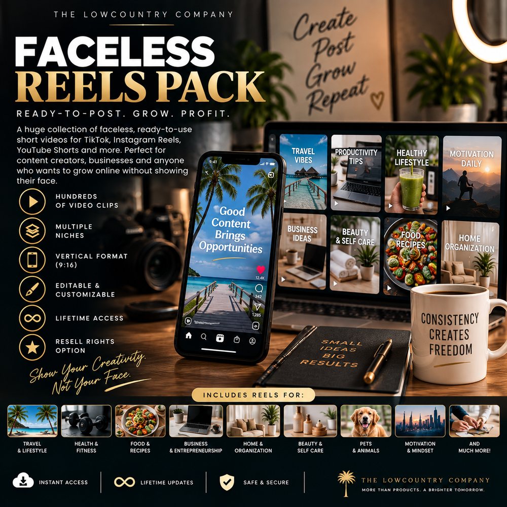 Faceless Reels Pack